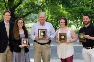 Wake Forest Physics alumni newsletter image, 2016
